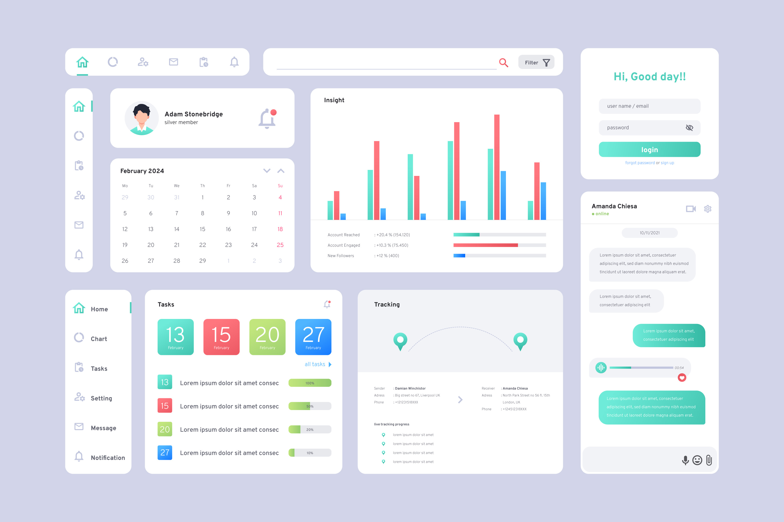 Dashboard sample 2